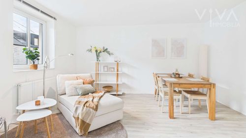 URBAN & COZY! Möblierte 2-Zimmer-Wohnung mit Einbauküche und Loggia 2 zimmer