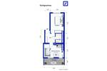 Etagenwohnung Düsseldorf Düsseltal - 2 Zimmer, 52 m&sup2;, 280.000&euro; | Angebot:26733466