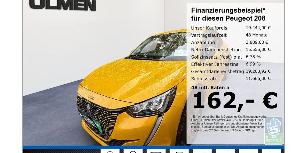Peugeot 208 9.505 km 19.444 &euro; Ratingen 40880