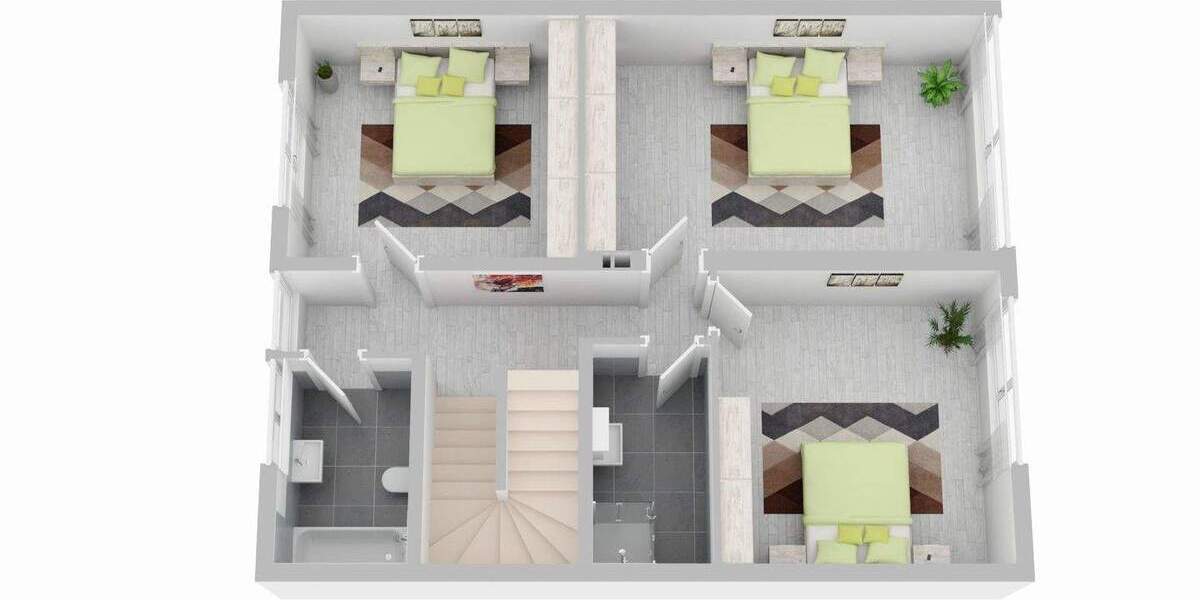 Reihenendhaus Krefeld Bockum - 5 Zimmer, 146 m&sup2;, 420.000&euro; | Angebot:25373702