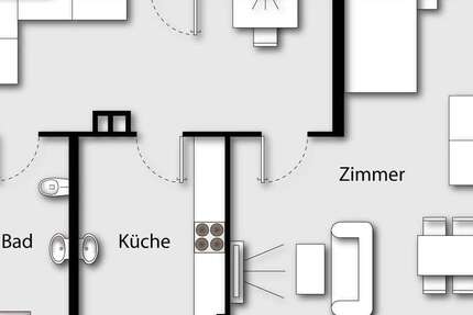 Wohnung zum Mieten in Köln 1.400 € 48 m²