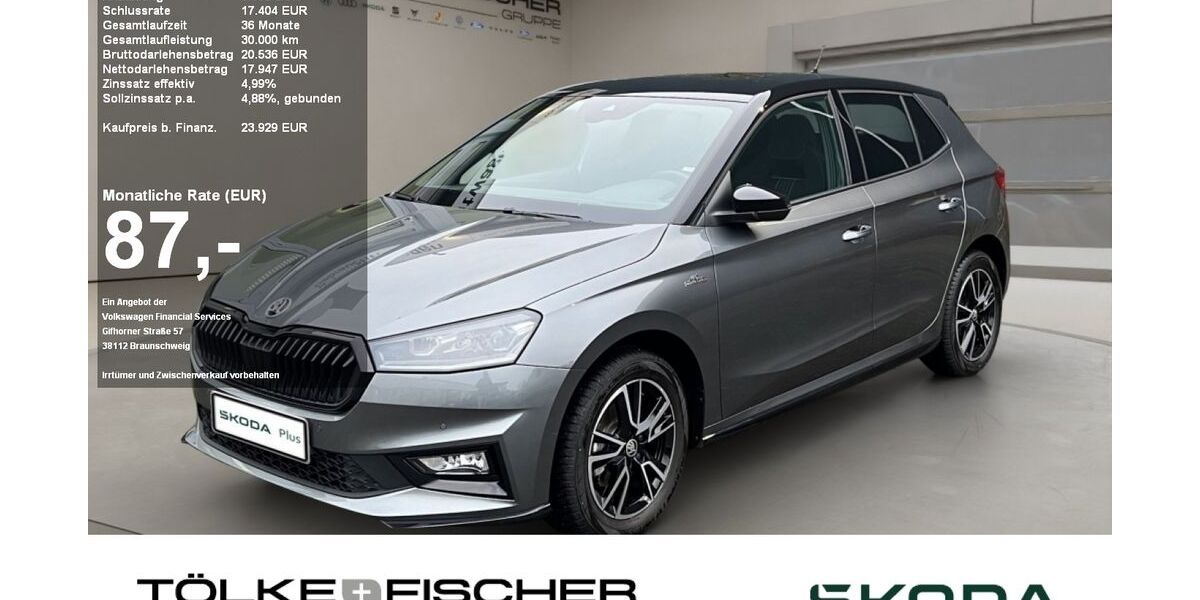 Skoda Fabia 17.163 km 23.579 &euro; Krefeld 47809