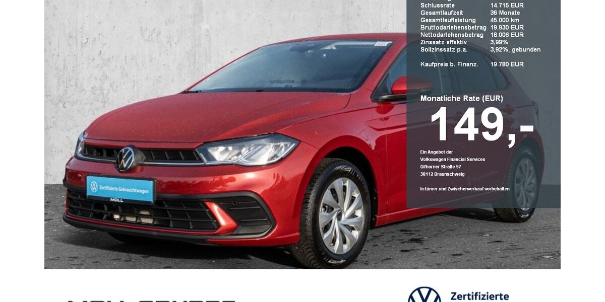 VW Polo 21.027 km 19.410 &euro; Düsseldorf 40474