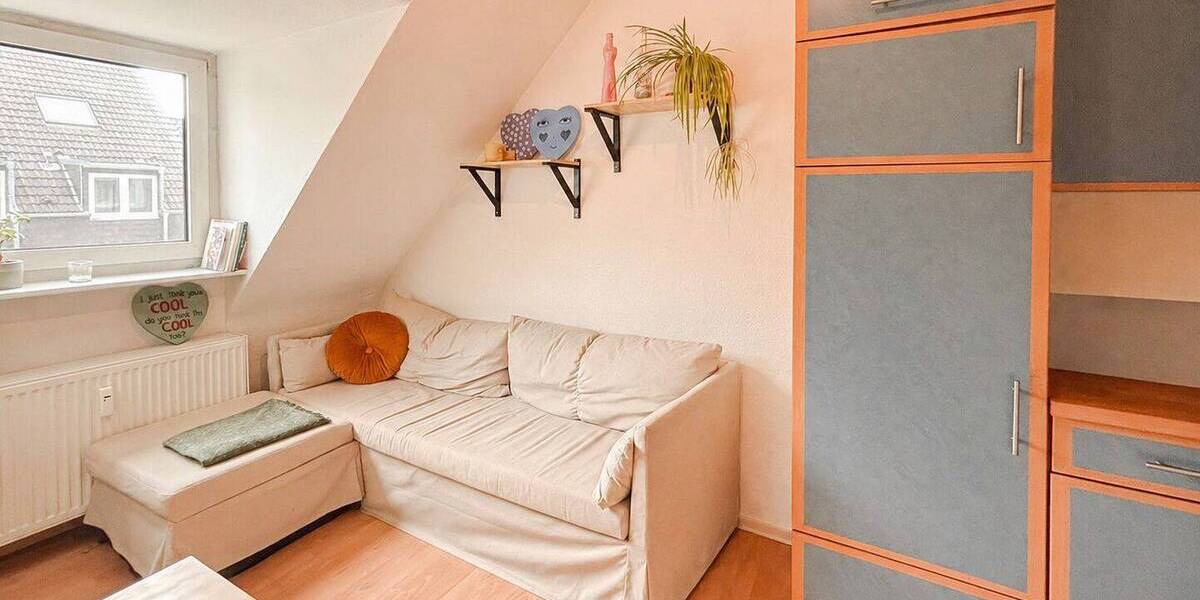 Etagenwohnung Düsseldorf Friedrichstadt - 2 Zimmer, 44 m&sup2;, 219.000&euro; | Angebot:26903910