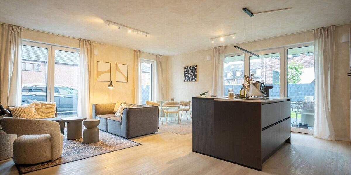 Zeitgemäß & energieeffizient: Hochwertige Gartenwohnung im modernen Neubauensemble 3 zimmer