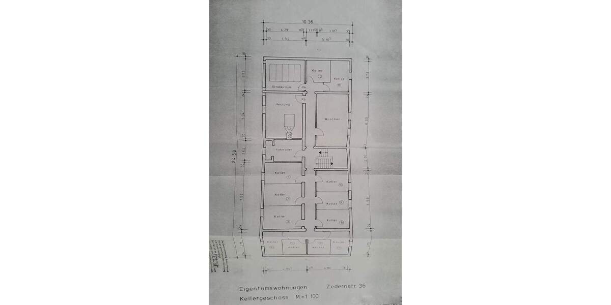 Etagenwohnung Mönchengladbach Schrievers - 3 Zimmer, 63 m&sup2;, 119.000&euro; | Angebot:25373818