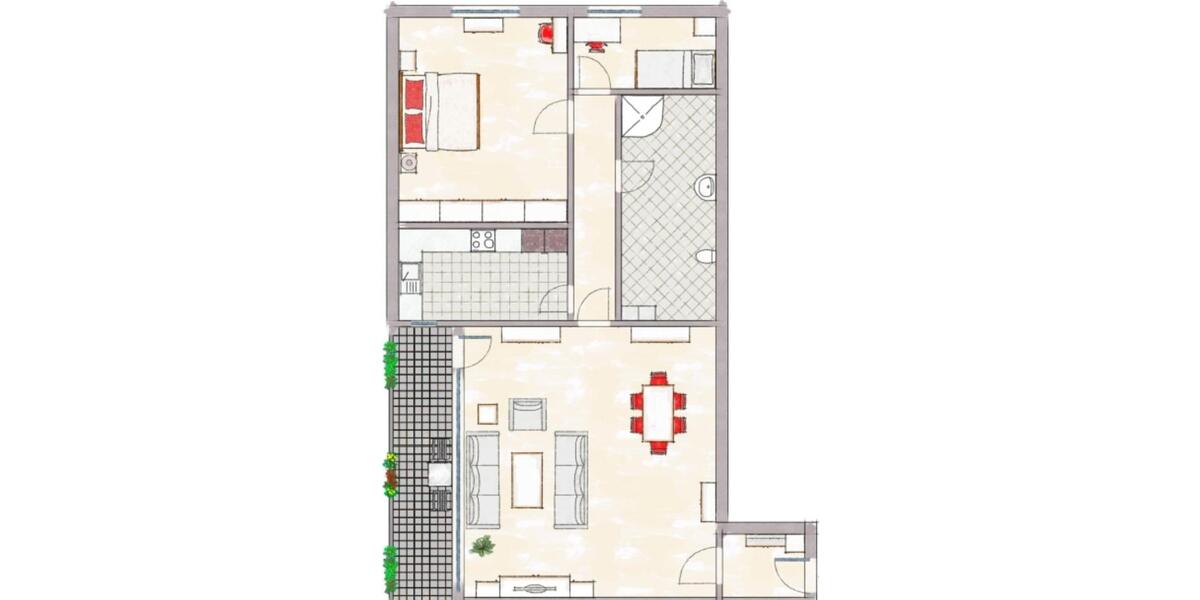 Gemütliche 3-Zimmer Wohnung in Meerbusch Bösinghoven 3 zimmer