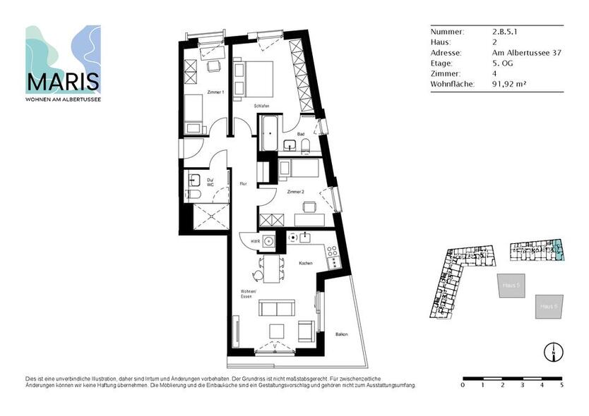 Familien aufgepasst: Lichtdurchflutete 4-Zimmer-Wohnung mit Balkon (mietpreisgedämpftes Wohnen) zimmer