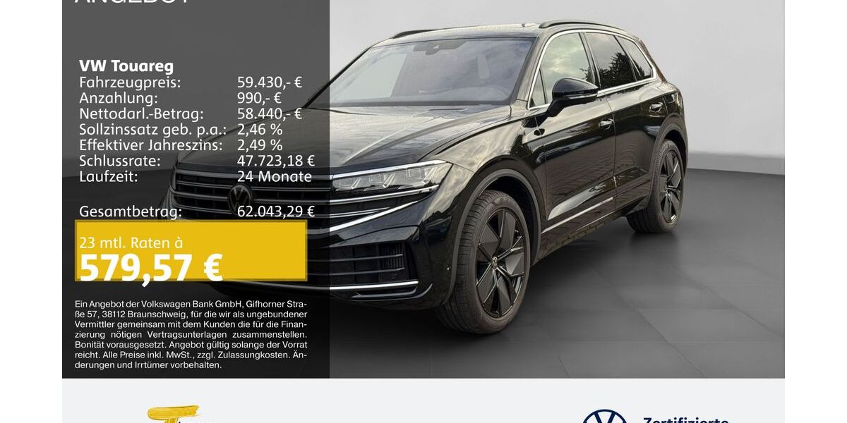 VW Touareg 43.956 km 58.690 &euro; Oberhausen 46047