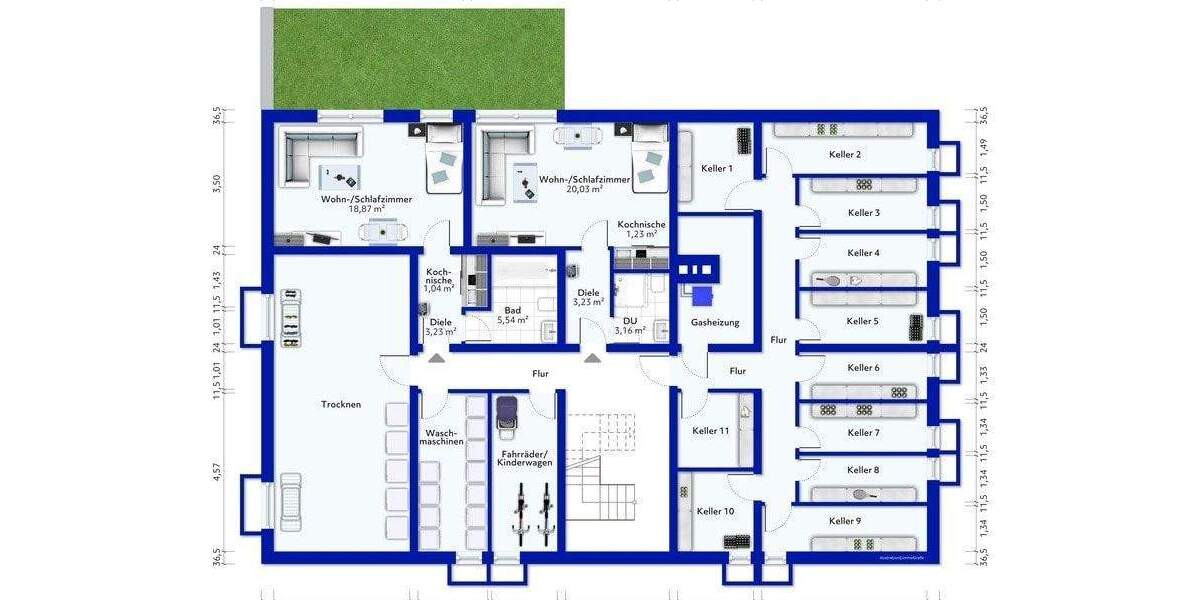 Mehrfamilienhaus, Wohnhaus Duisburg Friemersheim - 4 Zimmer, 1 m&sup2;, 1.750.000&euro; | Angebot:25743765