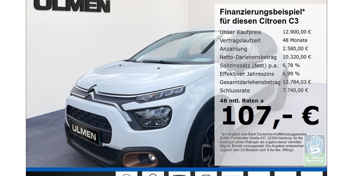 Citroen C3 25.435 km 12.900 &euro; Ratingen 40880