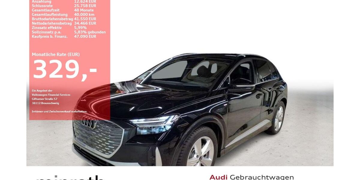 Audi Q4 e-tron 5.450 km 70.940 &euro; Moers-Hülsdonk 47441