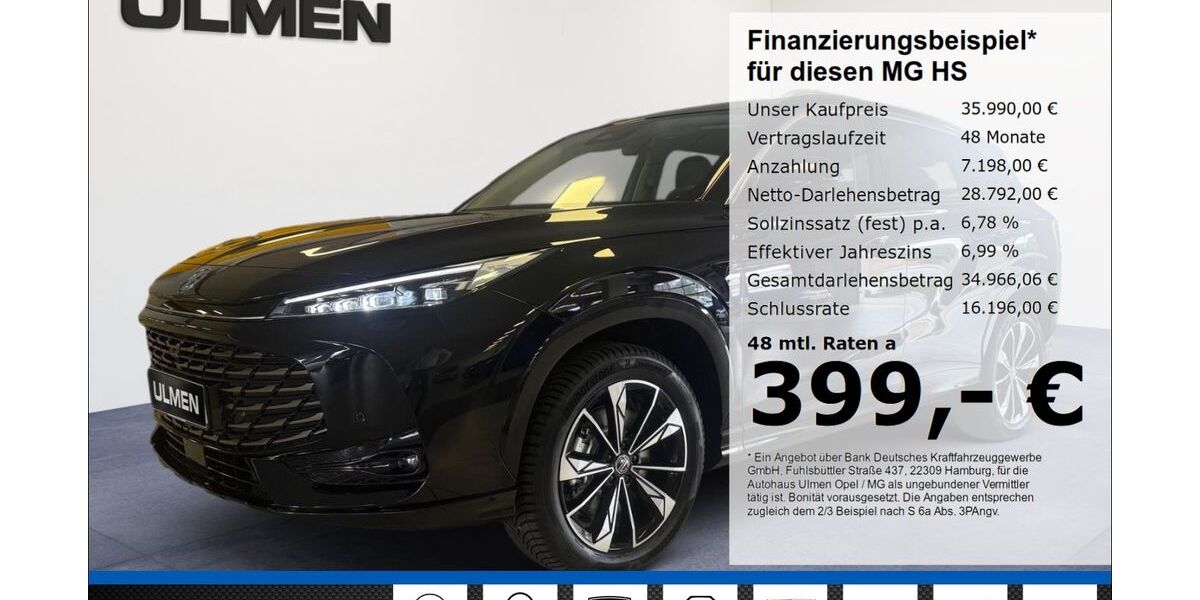 MG HS 6.489 km 29.990 &euro; Düsseldorf 40231