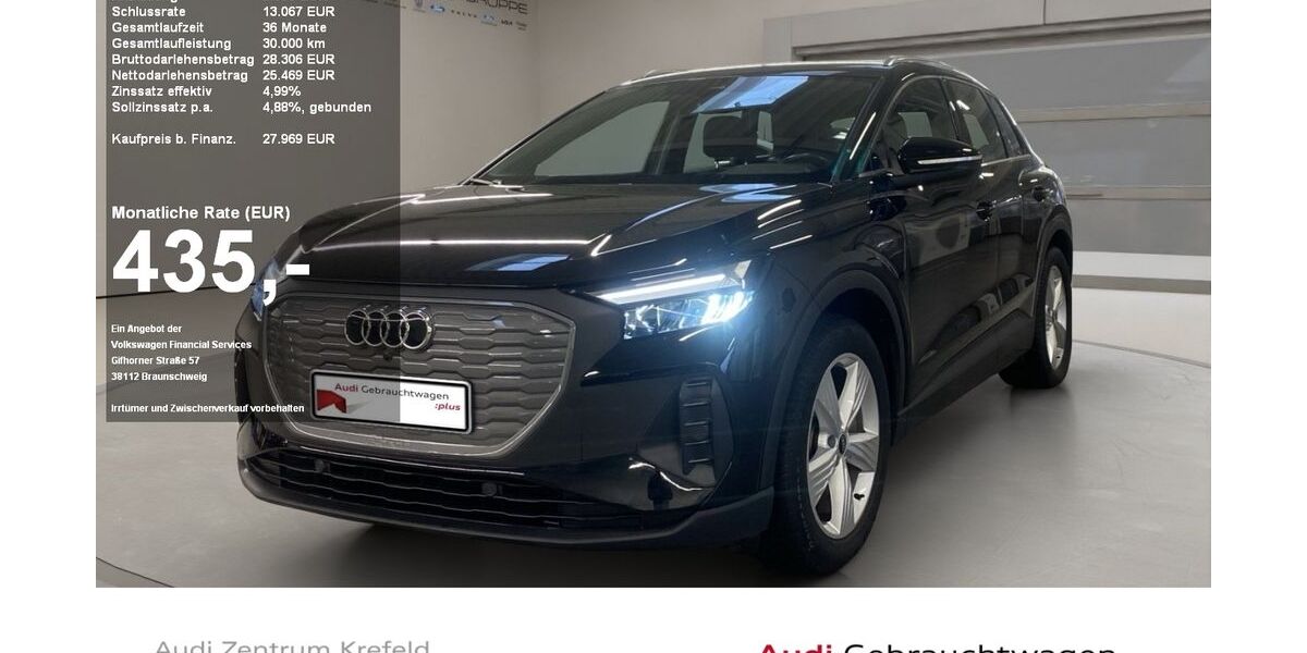 Audi Q4 e-tron 35.598 km 27.909 &euro; Krefeld 47805