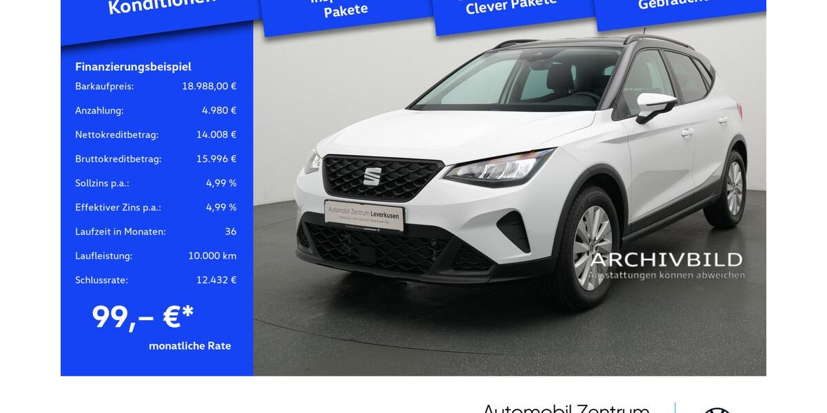 Seat Arona 6.472 km 18.980 &euro; Leverkusen 51379