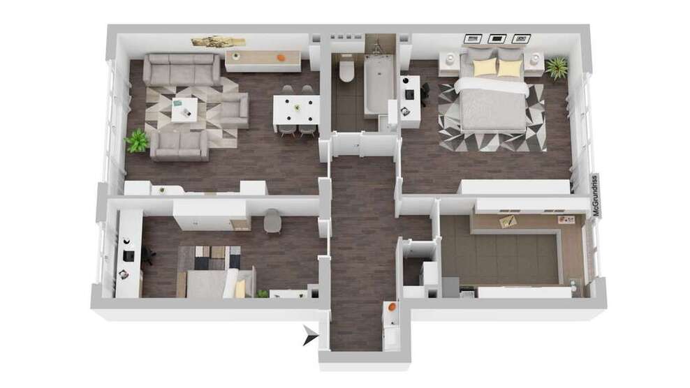 Wohnung zum Mieten in Mülheim an der Ruhr 569 € 71.47 m²