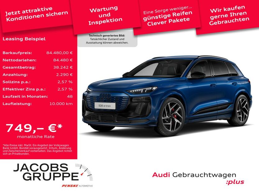 Audi SQ6 e-tron 15.044 km 84.480 € Mönchengladbach 41066