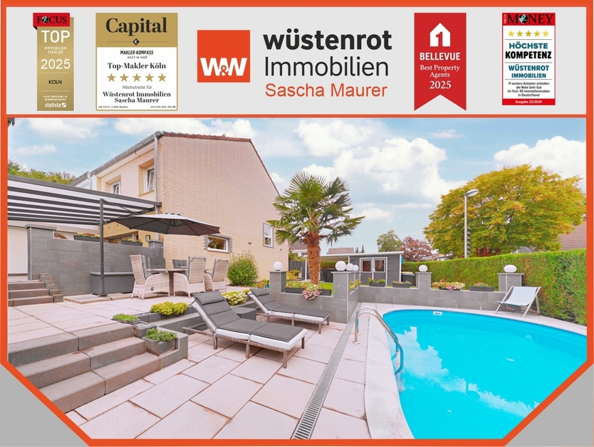 Mit 3D: Planschen, Kochen und Wohlfühlen – Ihr neues Zuhause kann alles! Modernisiertes Einfamilienhaus.