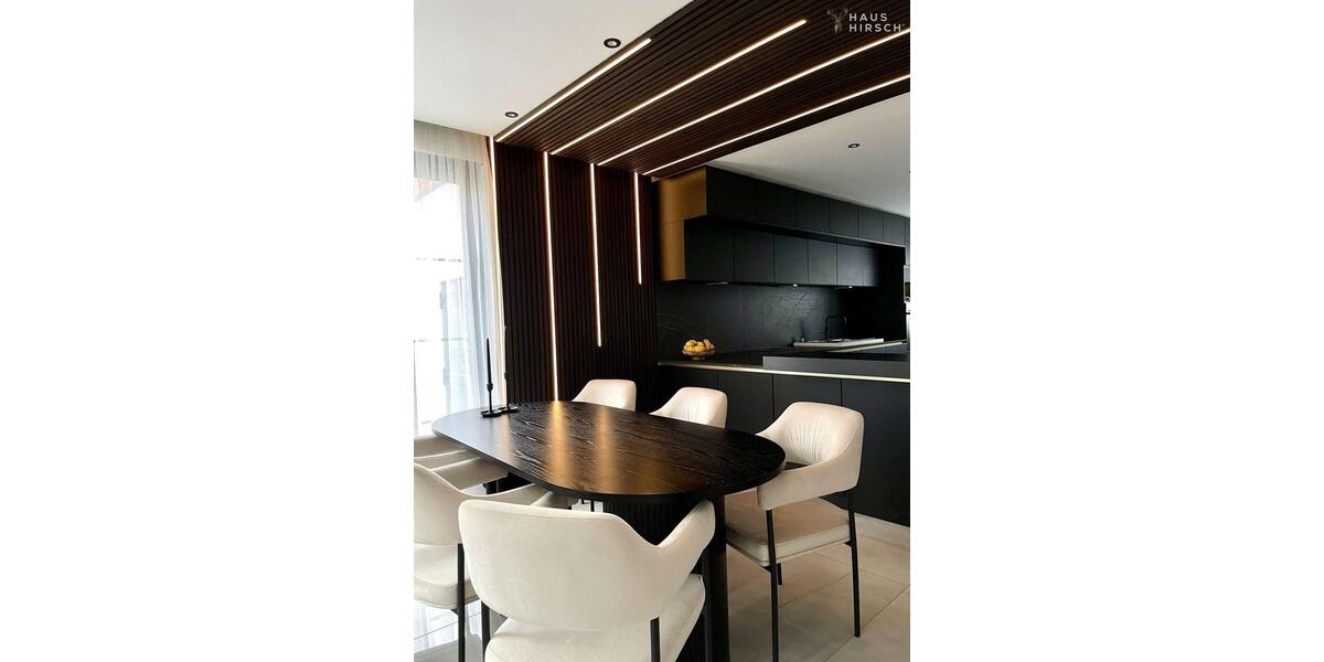 Luxuriöse Doppelhaushälfte mit Smart-Home-System, Alarmanlage, Kamin, Garten, - möbliert zur Miete 5 zimmer