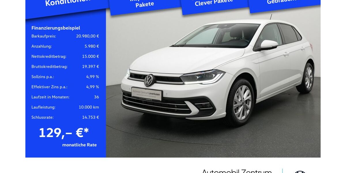 VW Polo 6.873 km 19.980 &euro; Leverkusen 51379