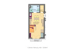 Moderne 1-Zimmer-Wohnung mit Balkon und TG Stellplatz! 1 zimmer