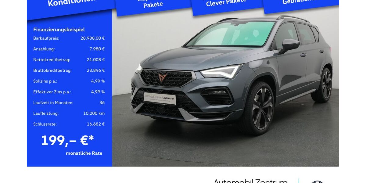 Cupra Ateca 27.949 km 28.988 &euro; Leverkusen 51379