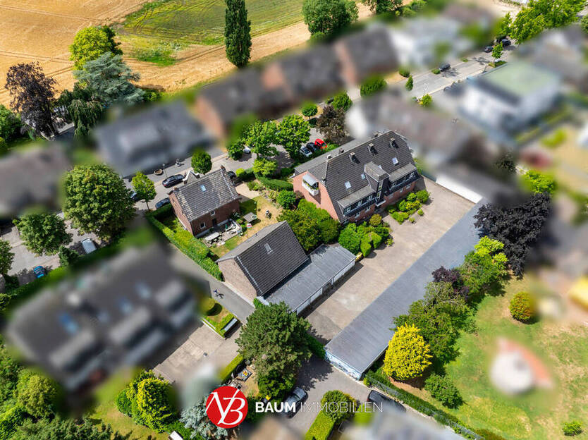Vollvermietetes Immobilien-Ensemble mit großem Garagenhof in absoluter Top-Wohnlage von MB-Büderich