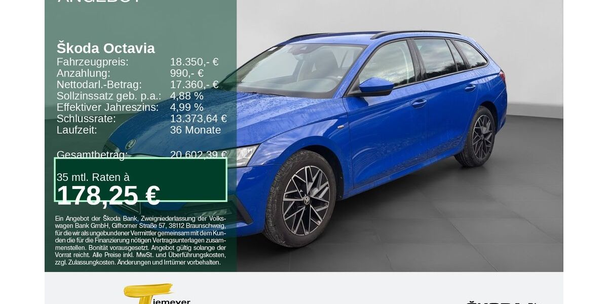 Skoda Octavia 73.934 km 17.980 &euro; Remscheid 42857