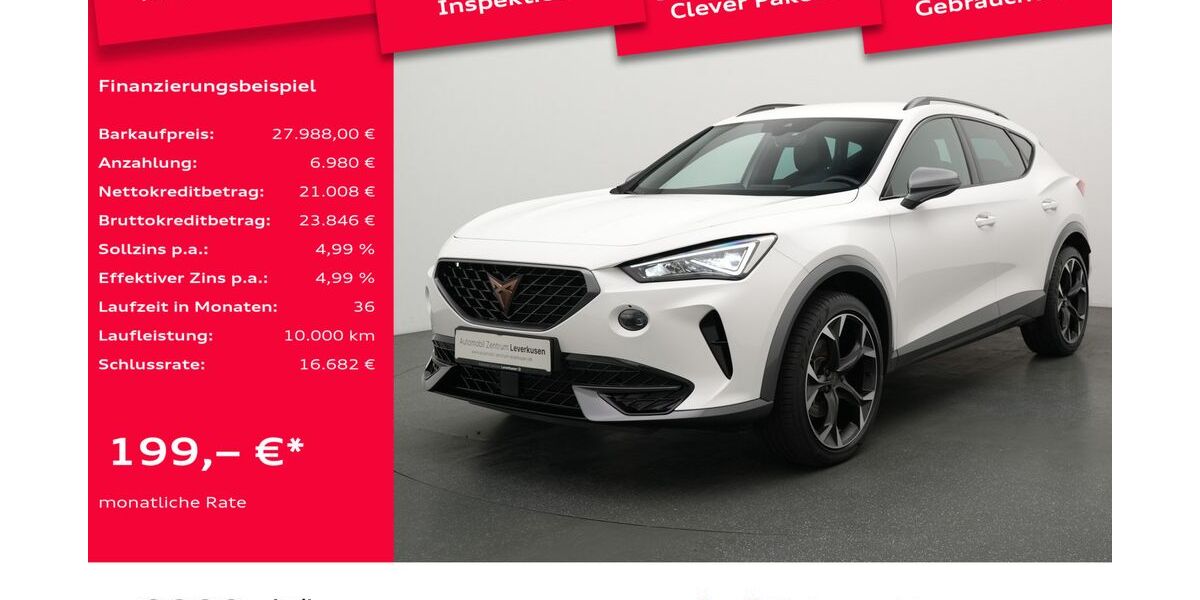 Cupra Formentor 19.623 km 27.480 &euro; Leverkusen 51373