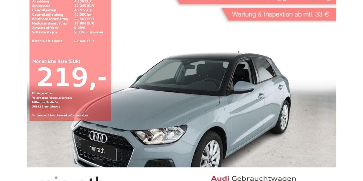 Audi A1 9.259 km 22.170 &euro; Moers-Hülsdonk 47441