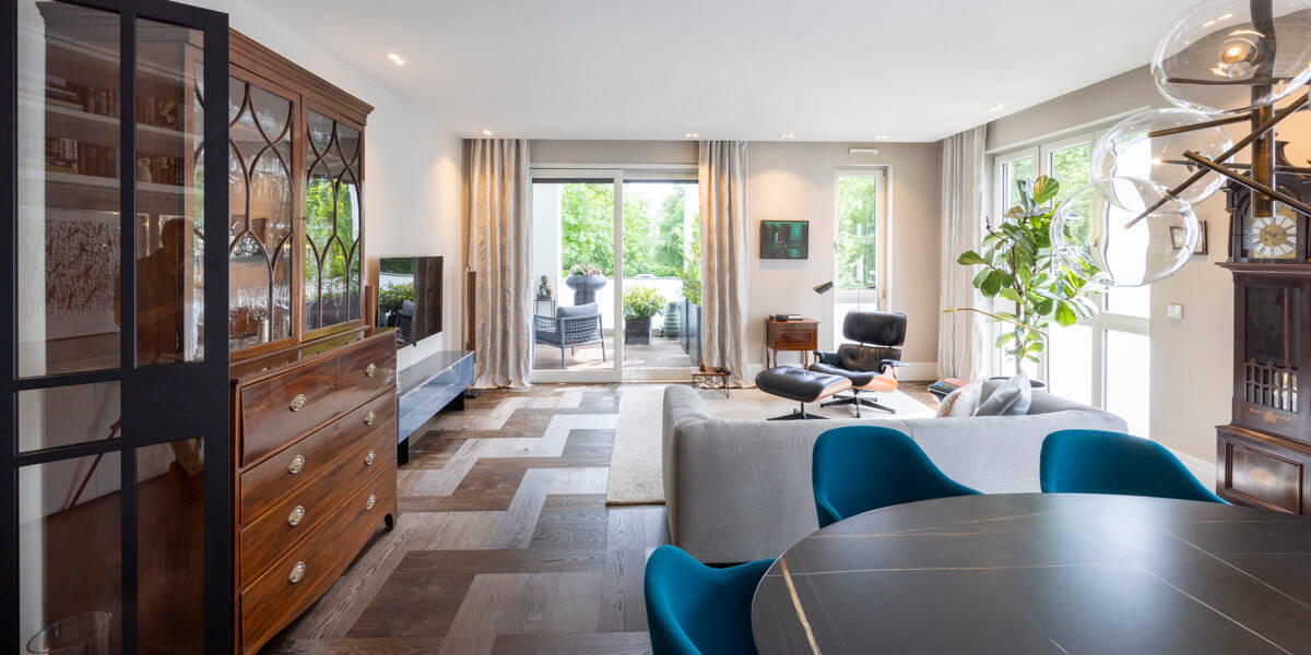 Stadtwaldterrassen! Luxuriös ausgestattete 3-Zi.-Wohnung in der Beletage 3 zimmer