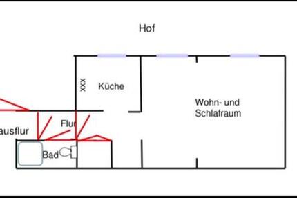 Wohnung Krefeld Fischeln - 1.5 Zimmer, 36 m&sup2;, 465&euro; | Angebot:25803684