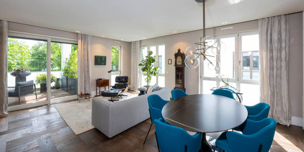 Stadtwaldterrassen! Luxuriös ausgestattete 3-Zi.-Wohnung in der Beletage 3 zimmer