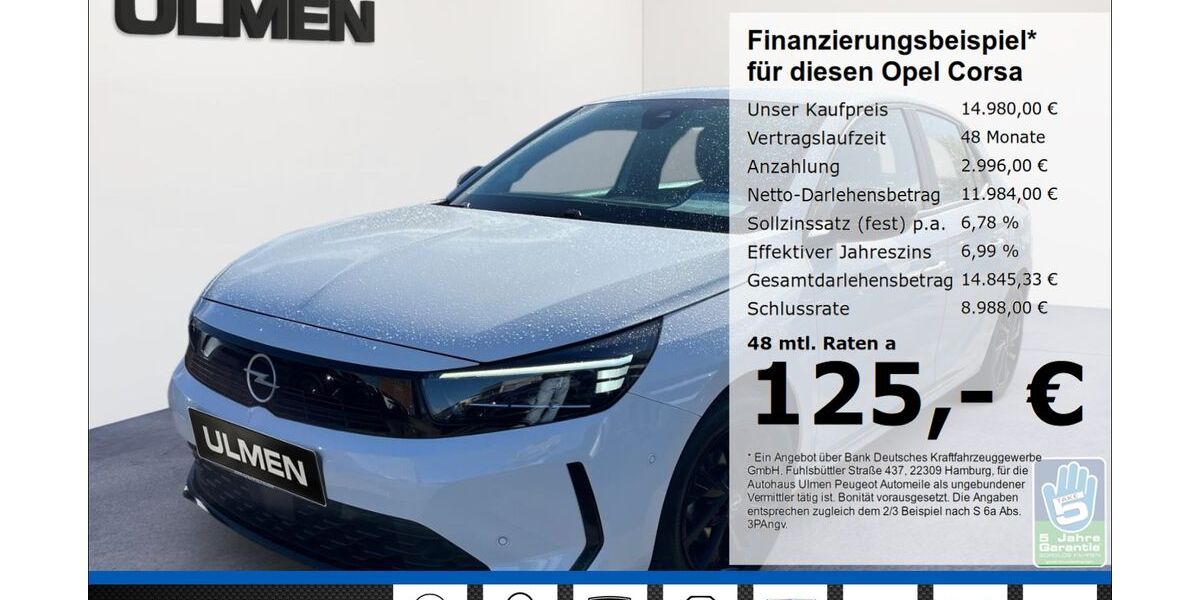 Opel Corsa 25.350 km 14.980 &euro; Düsseldorf 40233