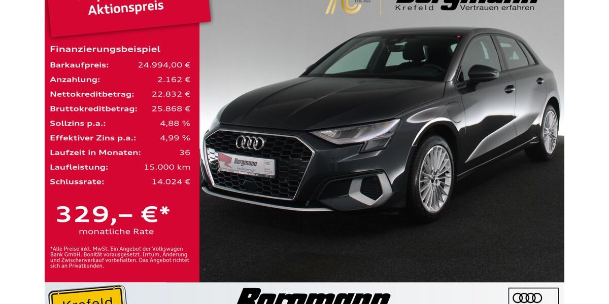Audi A3 23.781 km 24.994 &euro; Krefeld 47803