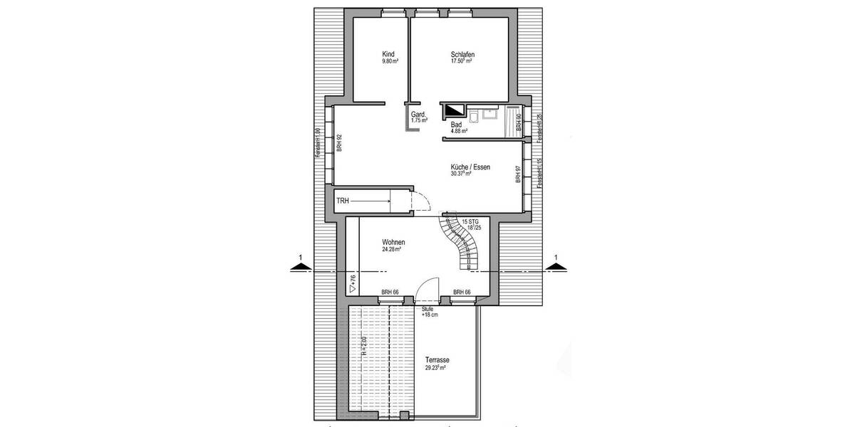 Etagenwohnung Viersen Helenabrunn - 3 Zimmer, 125 m&sup2;, 1.507&euro; | Angebot:26891714
