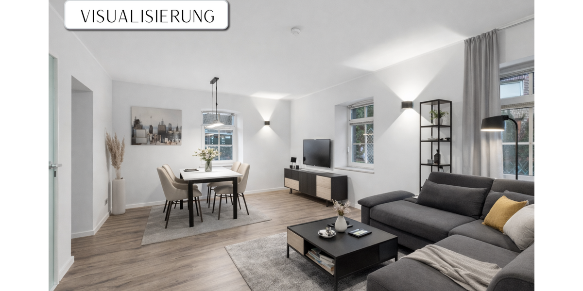 Etagenwohnung Korschenbroich - 2 Zimmer, 60 m&sup2;, 199.000&euro; | Angebot:25385385