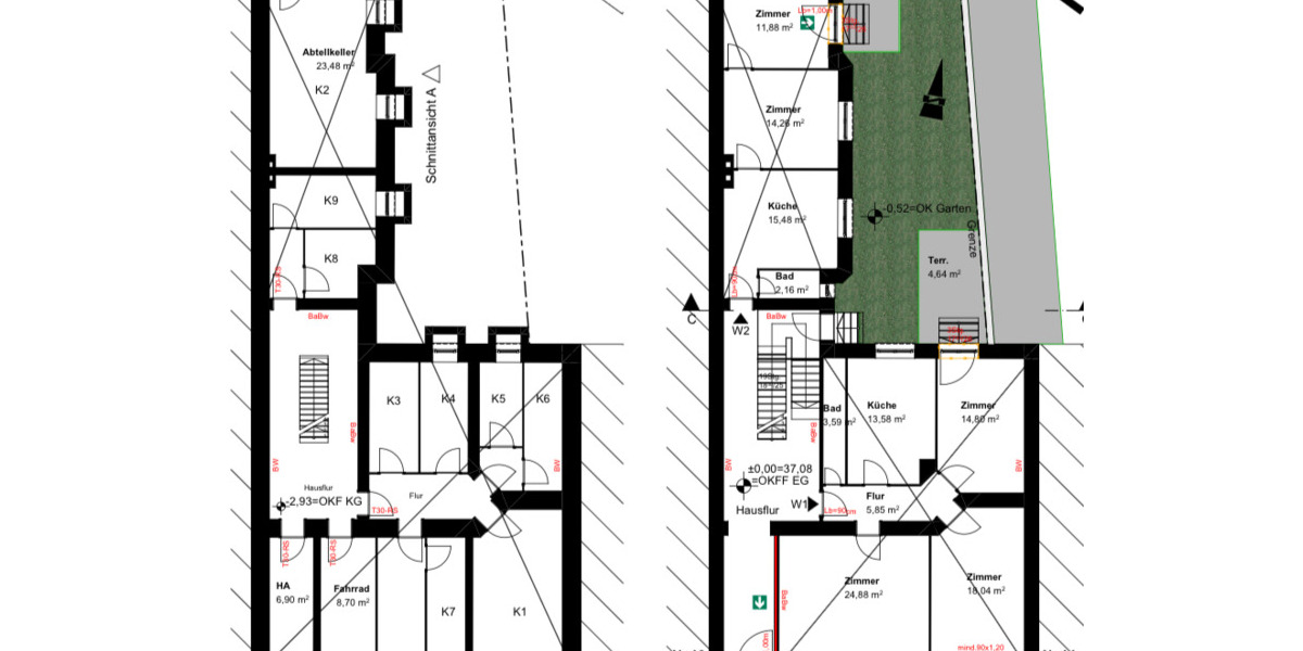 Mehrfamilienhaus, Wohnhaus Düsseldorf Friedrichstadt - 2 Zimmer, 2.179.000&euro; | Angebot:25928931
