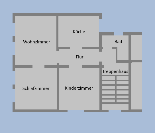 Erdgeschoßwohnung Duisburg Mittelmeiderich - 3 Zimmer, 60 m&sup2;, 420&euro; | Angebot:26455637