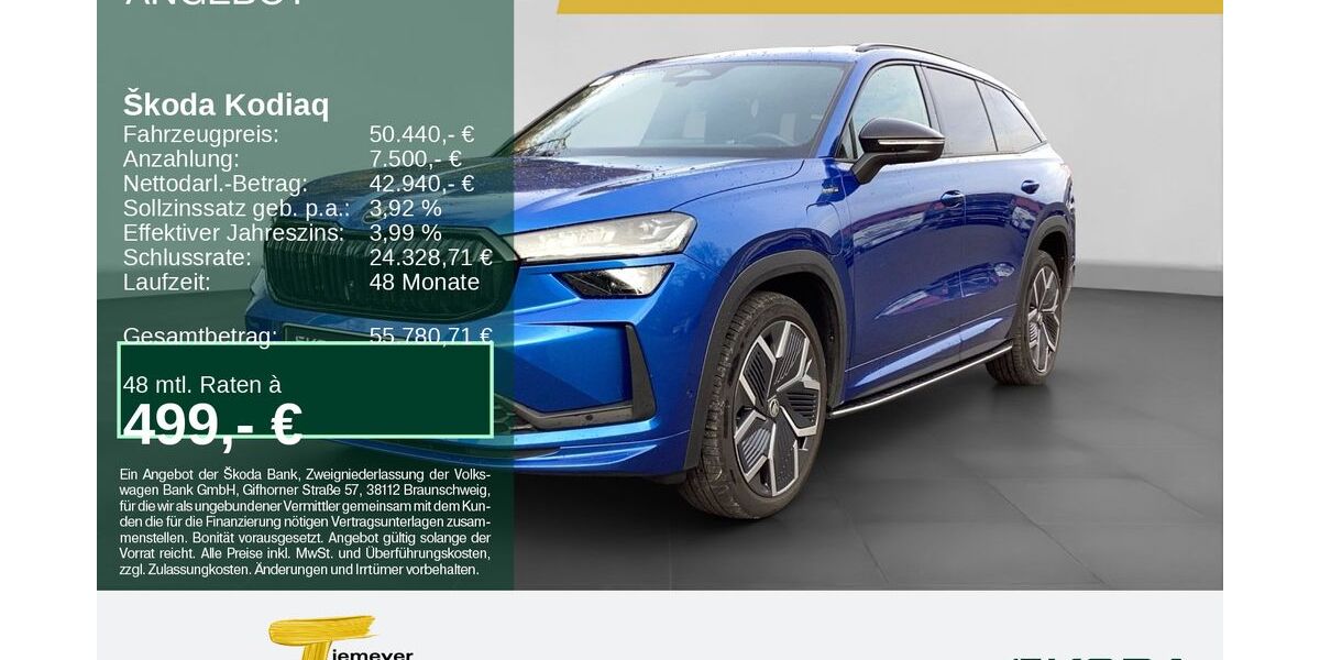 Skoda Kodiaq 23.976 km 49.590 &euro; Remscheid 42857