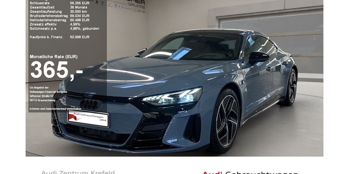 Audi e-tron GT 26.517 km 61.887 &euro; Krefeld 47805