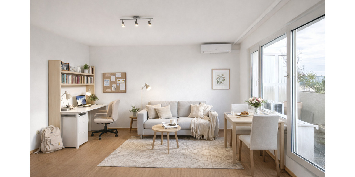 Etagenwohnung Düsseldorf Derendorf - 2 Zimmer, 45 m&sup2;, 249.000&euro; | Angebot:25683375