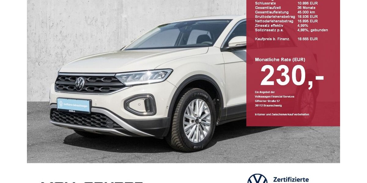 VW T-Roc 26.547 km 18.190 &euro; Düsseldorf 40549