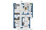 Etagenwohnung Leichlingen (Rheinland) - 3 Zimmer, 77 m&sup2;, 855&euro; | Angebot:25900411