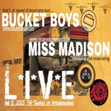 Live-Music Mixtape - Mit Bucket Boys, Miss Madison & A Fool's Dream