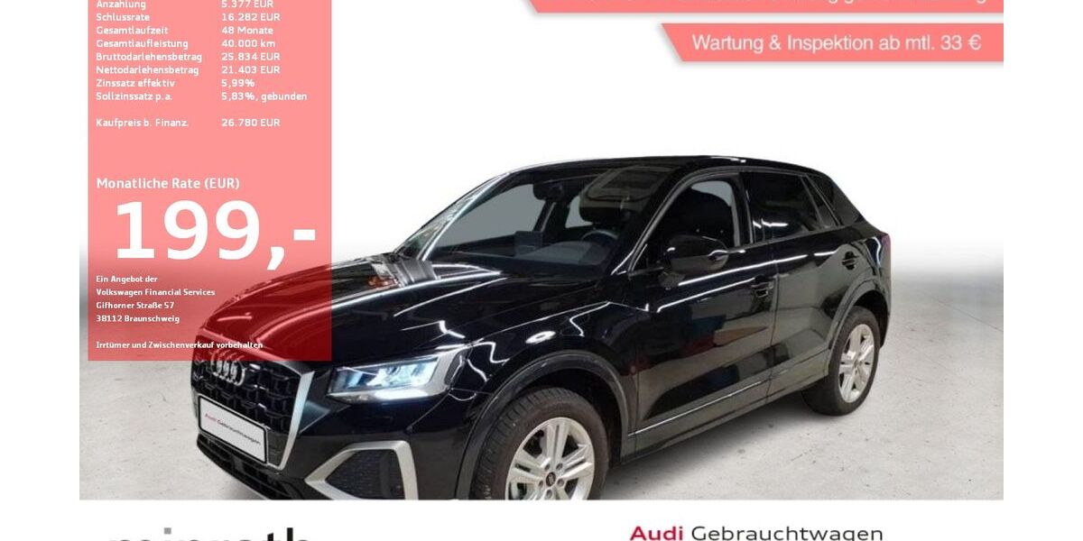 Audi Q2 3.114 km 25.195 &euro; Moers-Hülsdonk 47441