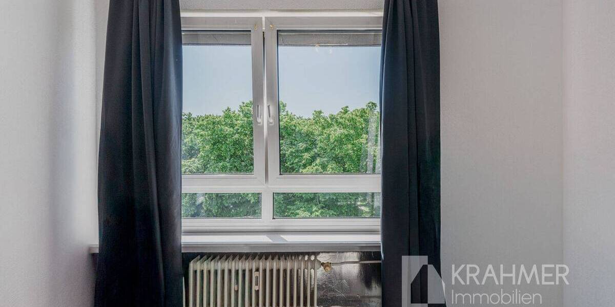 Moers-Asberg: Freundliche, vermietete Eigentumswohnung mit Loggia und Blick ins Grüne 2 zimmer