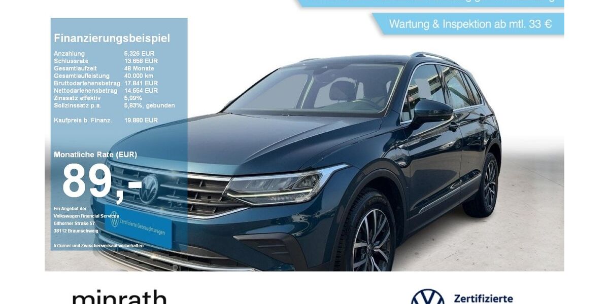 VW Tiguan 121.171 km 19.560 &euro; Moers 47441