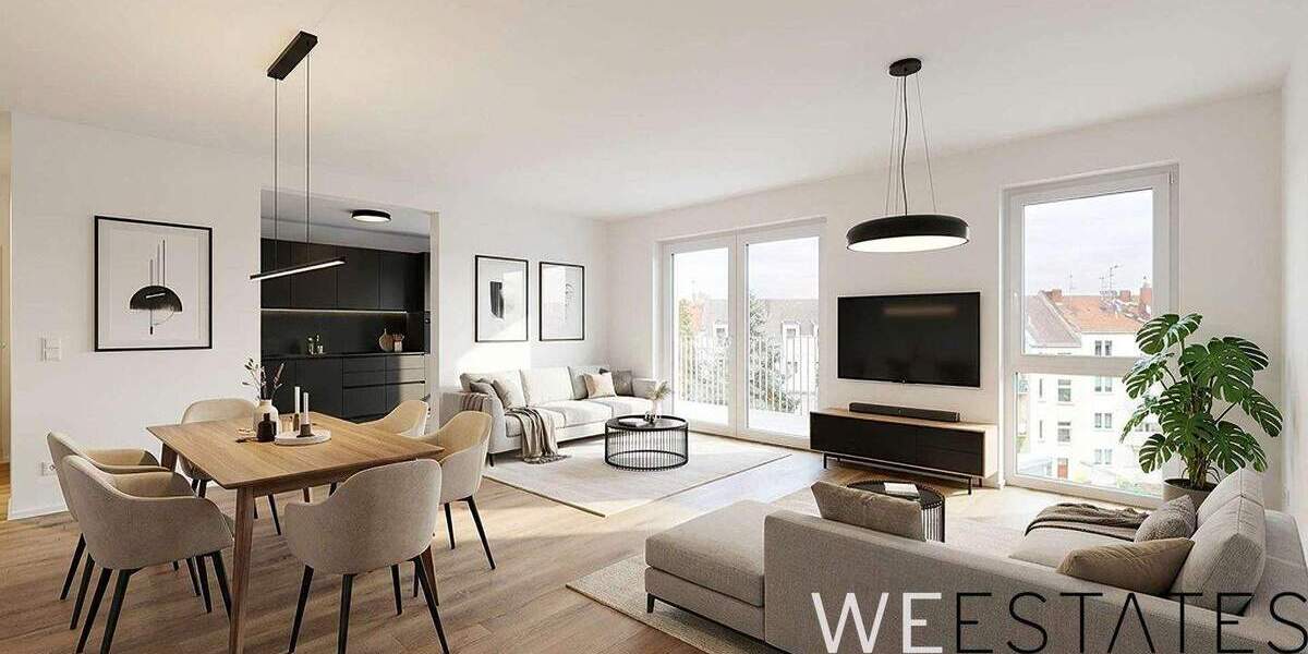 Zimmer Düsseldorf Eller - 3 Zimmer, 107 m&sup2;, 1.890&euro; | Angebot:25739036