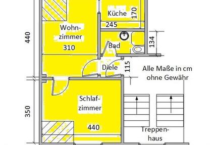 Wohnung Remscheid Lüttringhausen - 2 Zimmer, 40 m&sup2;, 305&euro; | Angebot:26312976